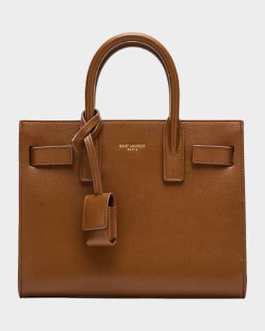 Saint Laurent Sac De Jour Nano Top-Handle Bag in Smooth Leather
