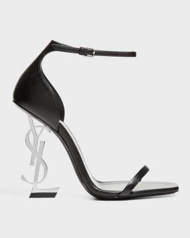 SAINT LAURENT: high heel shoes for woman - Black  Saint Laurent high heel  shoes 4720110NPKK online at