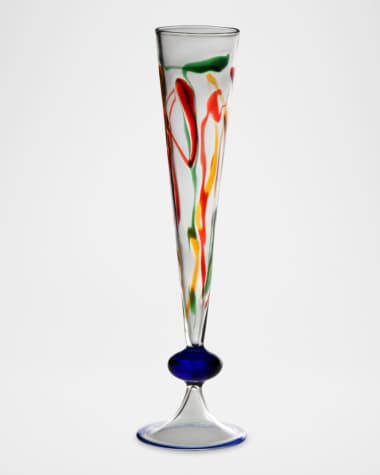 Massimo Lunardon Multicolor Champagne Flute