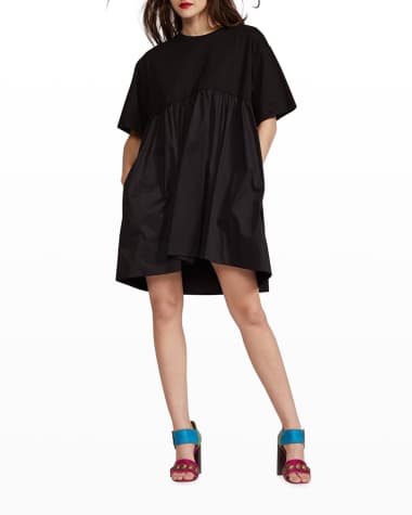 Cynthia Rowley Bree Combo T-Shirt Dress