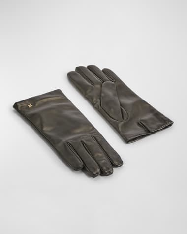Max Mara Spalato Short Leather Gloves
