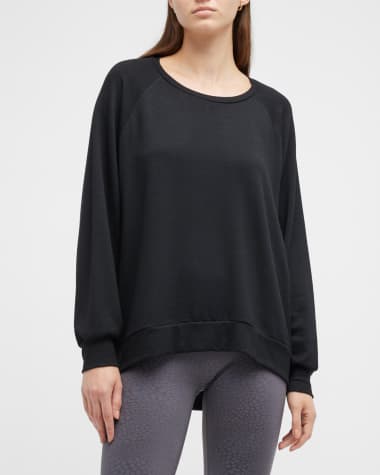 Beyond Yoga Saturday Fleece Oversized Pullover Top