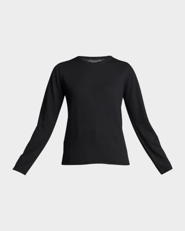 Majestic Filatures Machine Washable Cashmere Crewneck Pullover