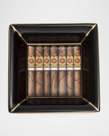 Halcyon Days Cigars Square Tray