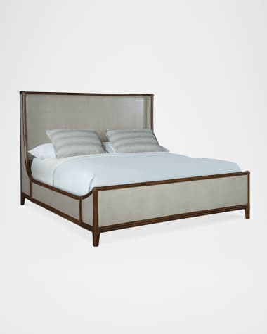 Century Furniture Canvas King Bed