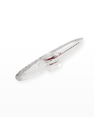 Kosta Boda Bertil Vallien "Drifter" Boat Sculpture