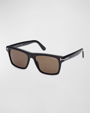 TOM FORD Men's Buckley-02 Square Polarized Sunglasses