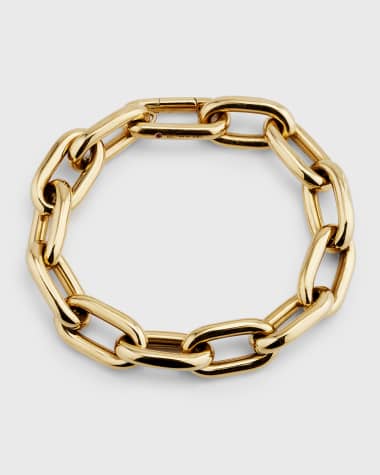 Louis Vuitton White Gold No Stone Chain Bracelet MSRP: $12,300