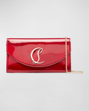 Loubi54 Patent Clutch Bag