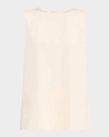 Lafayette 148 New York Adela Sleeveless Blouse