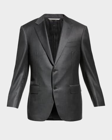 Canali Men's Solid Wool Suit