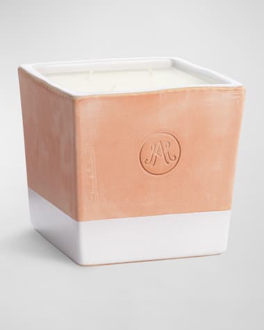 Amanda de Montal 3.08 lb. White Citrus Outdoor Scented Candle