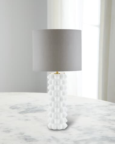 Jonathan Adler Georgia Table Lamp, White