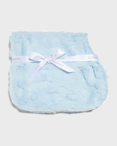 Little Scoops Boy's Plush Burp Cloth