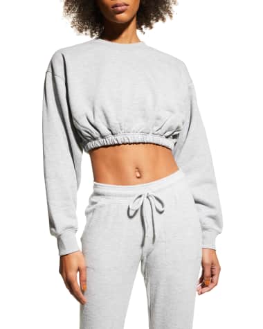 Alo Yoga Devotion Pullover Fleece Crop Top