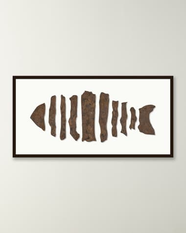 Wendover Art Group 'Loose Fins' 3D Shadowbox Wall Art