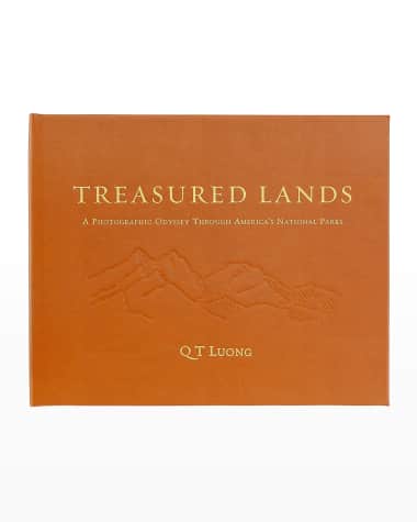 Graphic Image "Treasured Lands" Leather Bound Book