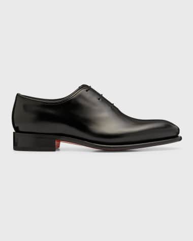 Santoni Men's People Leather Dress Oxfords
