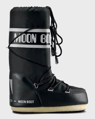 Moon Boot Nylon Lace-Up Snow Boots