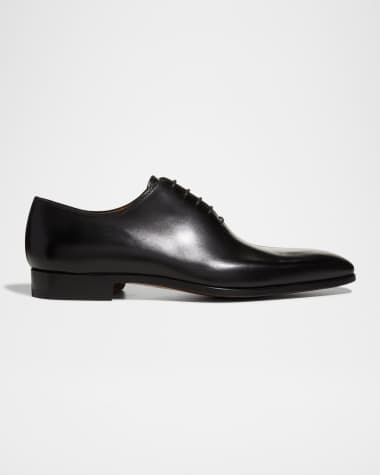 Magnanni Men's Cruz Square-Toe Leather Oxfords