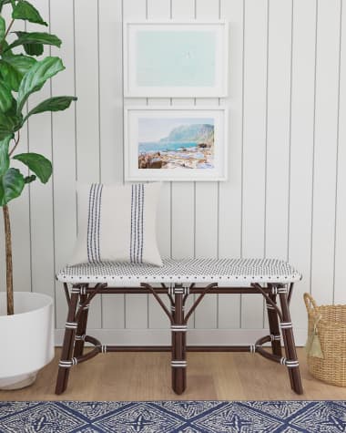 Butler Specialty Co Anna Rattan Bench