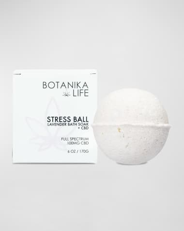 Botanika Life 6 oz. Lavender Stress Ball Bath Soak with CBD