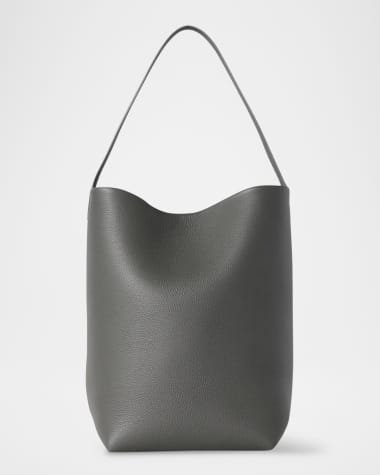 THE ROW N/S Park Tote Medium in Lux Grained Calfksin