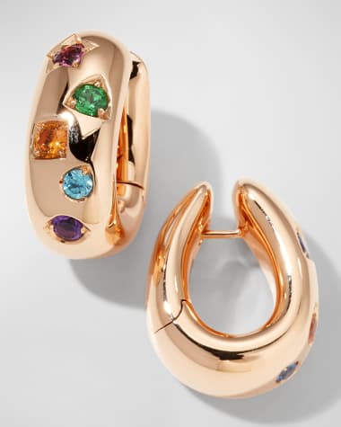 Pomellato 18K Rose Gold Iconica Multi-Stone Earrings