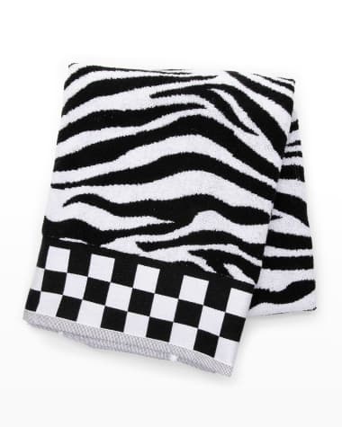 MacKenzie-Childs Zebra Bath Towel