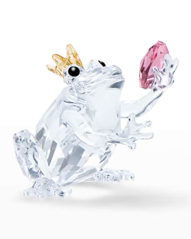SWAROVSKI Frog Prince Crystal Figurine