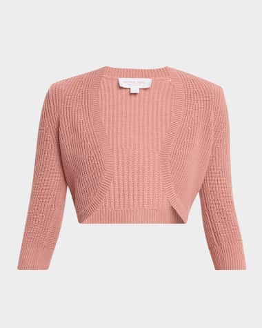 Michael Kors Collection Cashmere Cropped Shrug