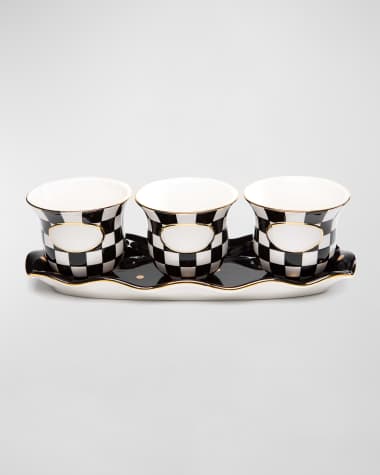 MacKenzie-Childs Courtly Check Herb Garden Set
