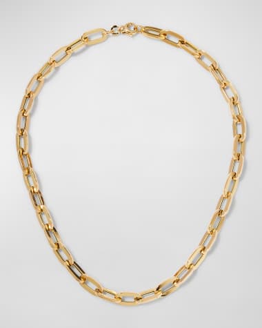 Roberto Coin Yellow Gold Classic Oro Collar, 17"L