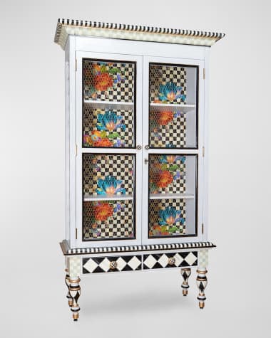 MacKenzie-Childs Flower Market Cabinet