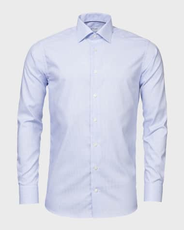 Eton Men's Contemporary Check Dress Shirt