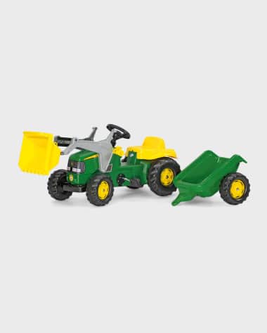 Kettler Kid's John Deere Pedal Tractor w/Trailer
