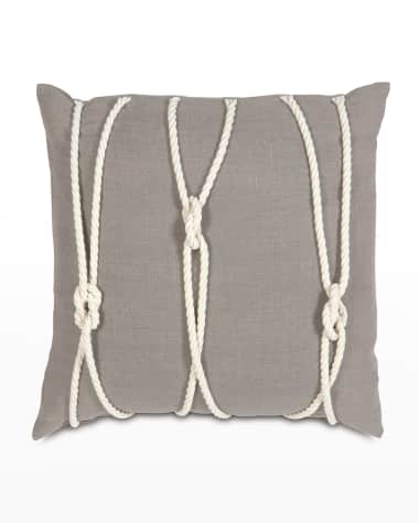 Eastern Accents Isle Yacht Knots Accent Pillow, Neutral