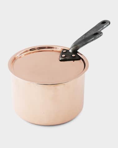 Coppermill Kitchen Antique English Saucepan, Mid 19th Century
