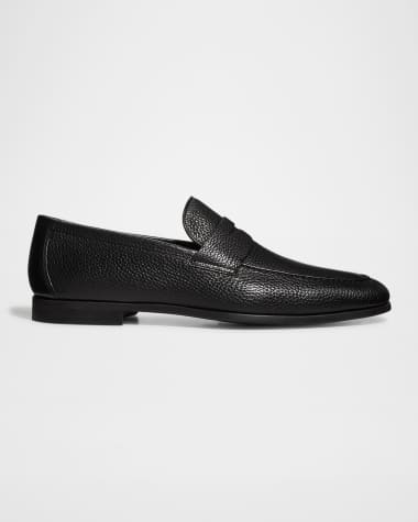 Magnanni Men's Diezma II Leather Penny Loafers