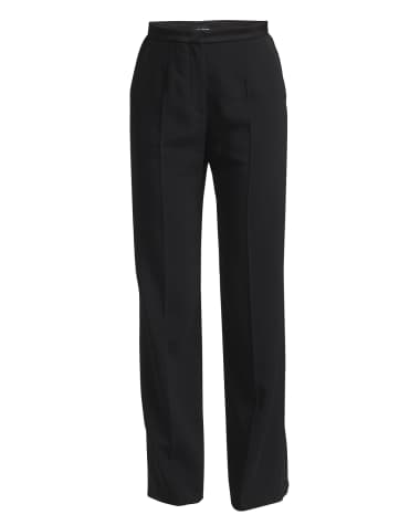 Giorgio Armani Tuxedo Wide-Leg Pants