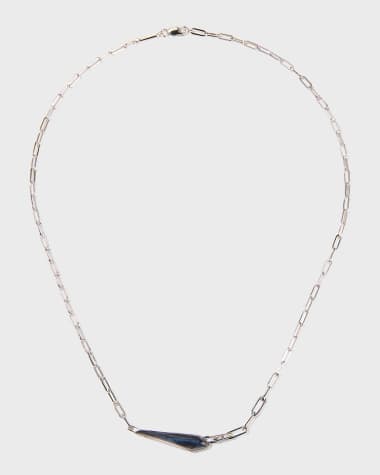 Stephen Webster Slimline Shard Linked Choker with Falcons Eye Quartz