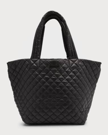 Quilted Impressions Wavy Tote Bag - Black (Large) – Orange Cube