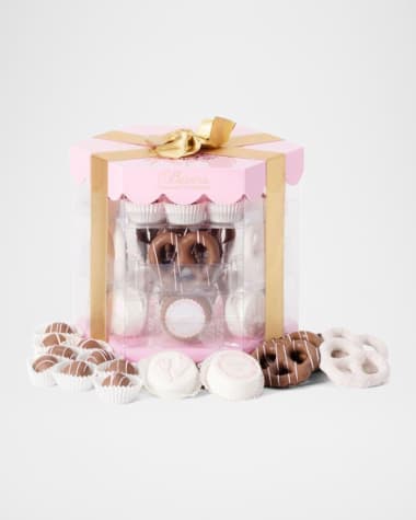 Biens Chocolate Centerpiece Baby Selection Box - Light Blue