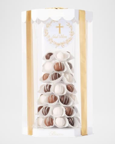 Biens Chocolate Centerpiece Baptism and Communion Tower