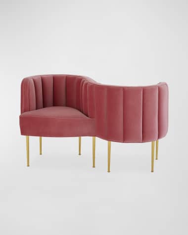 Haute House Lily Tete-a-Tete Settee
