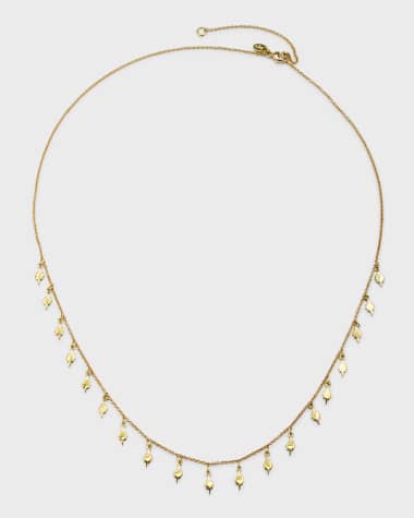 Jude Frances 18K Gold Moroccan Dancing Star Necklace