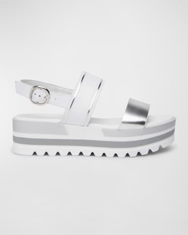 NeroGiardini Double Band Sporty Sandals