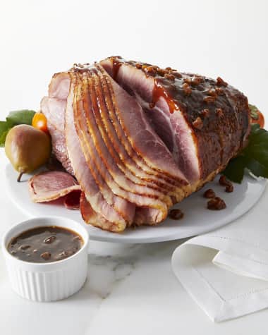 The Cajun Turkey Co Half Honey Glazed Ham with Praline Walnut Glaze, Serves 12-15
