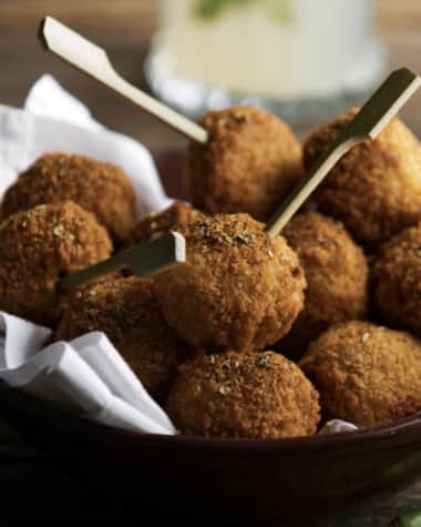 The Cajun Turkey Co Bacon Cheeseburger Stuffed Hushpuppies