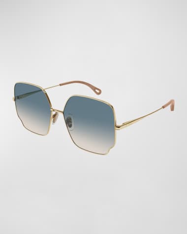 Chloe new arrivals geo sunglasses